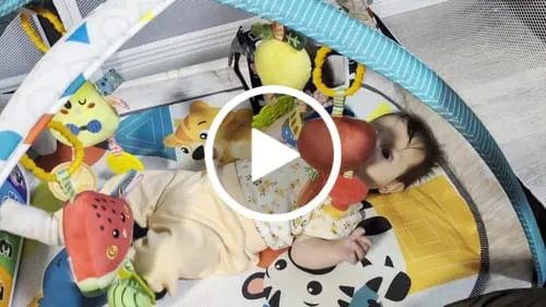 TUMAMA Frucht Rassel Anhänger 4er-Set Plüsch Baby