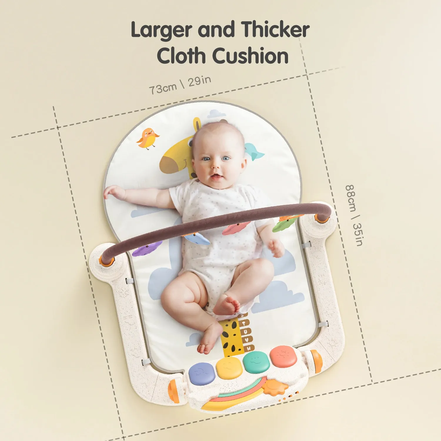 TUMAMA TM240 Spielbogen Babygym mit Fernbedienung
