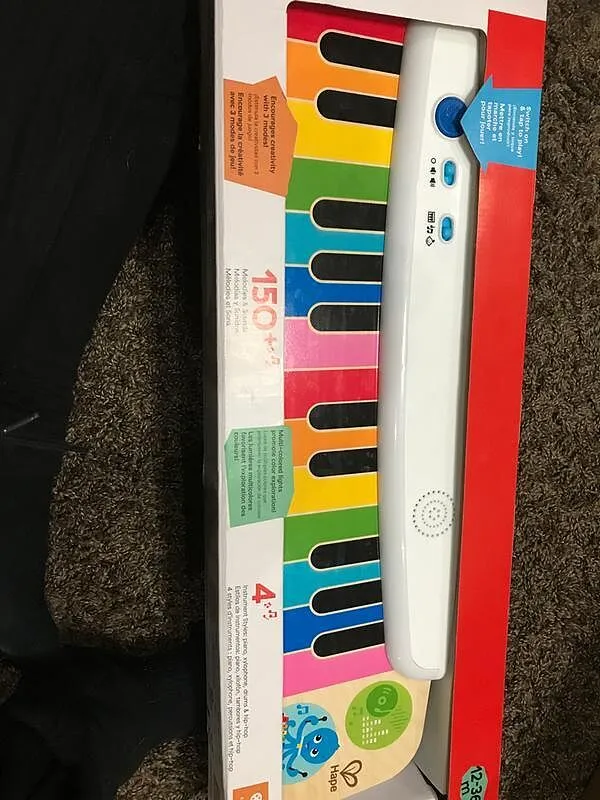 Baby Einstein Notes Keys Magic Touch Keyboard Holzklavier mit Licht