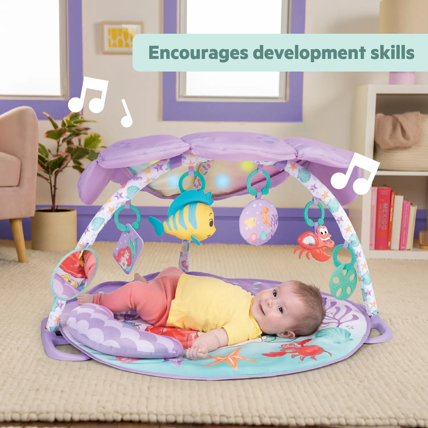 Bright Starts Little Mermaid Twinkle Trove Spielbogen Musik