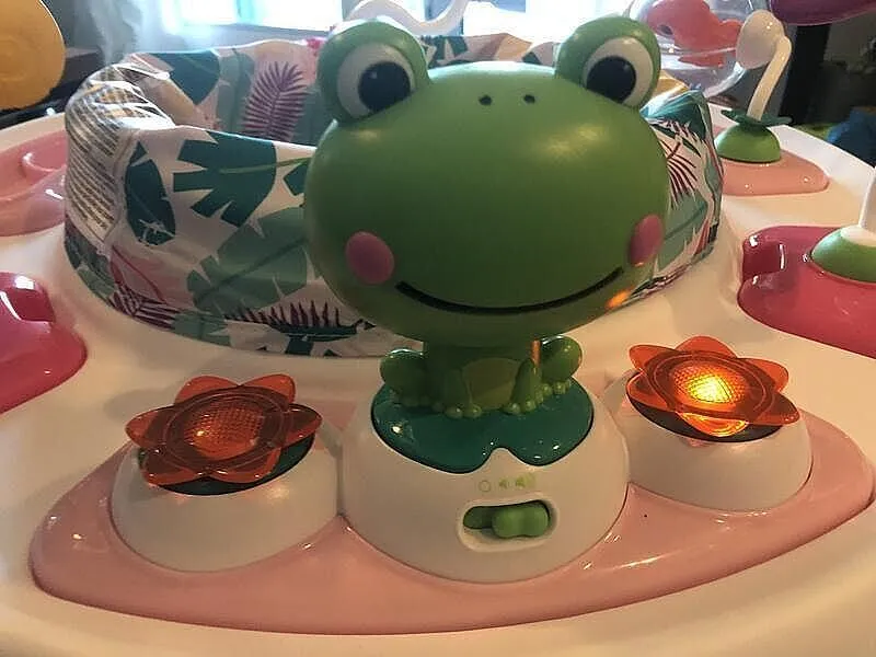 Bright Starts Bounce Bounce Baby Activity-Center Playful Palms