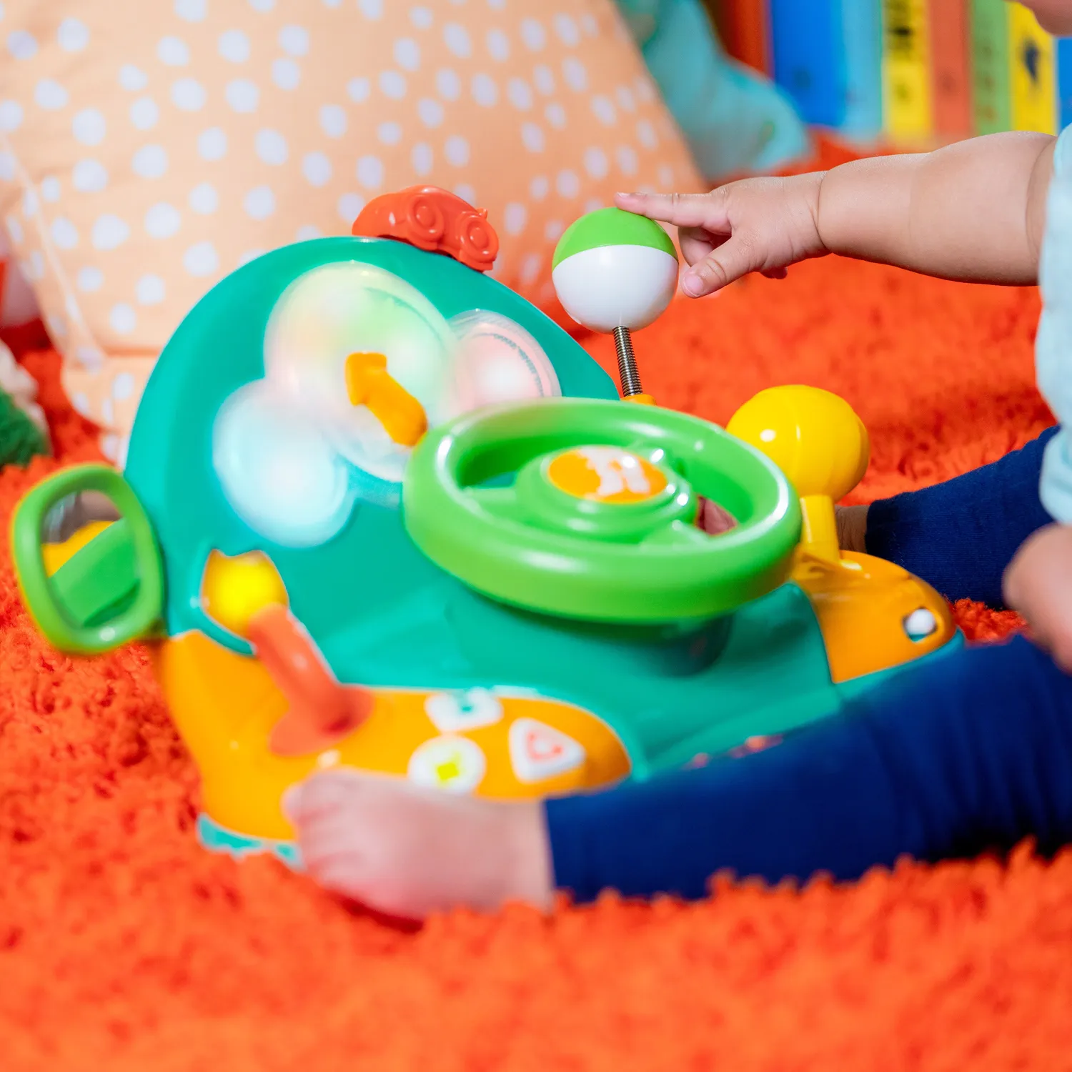 Bright Starts Lights Colors Driver Lenkrad Spielzeug Musik
