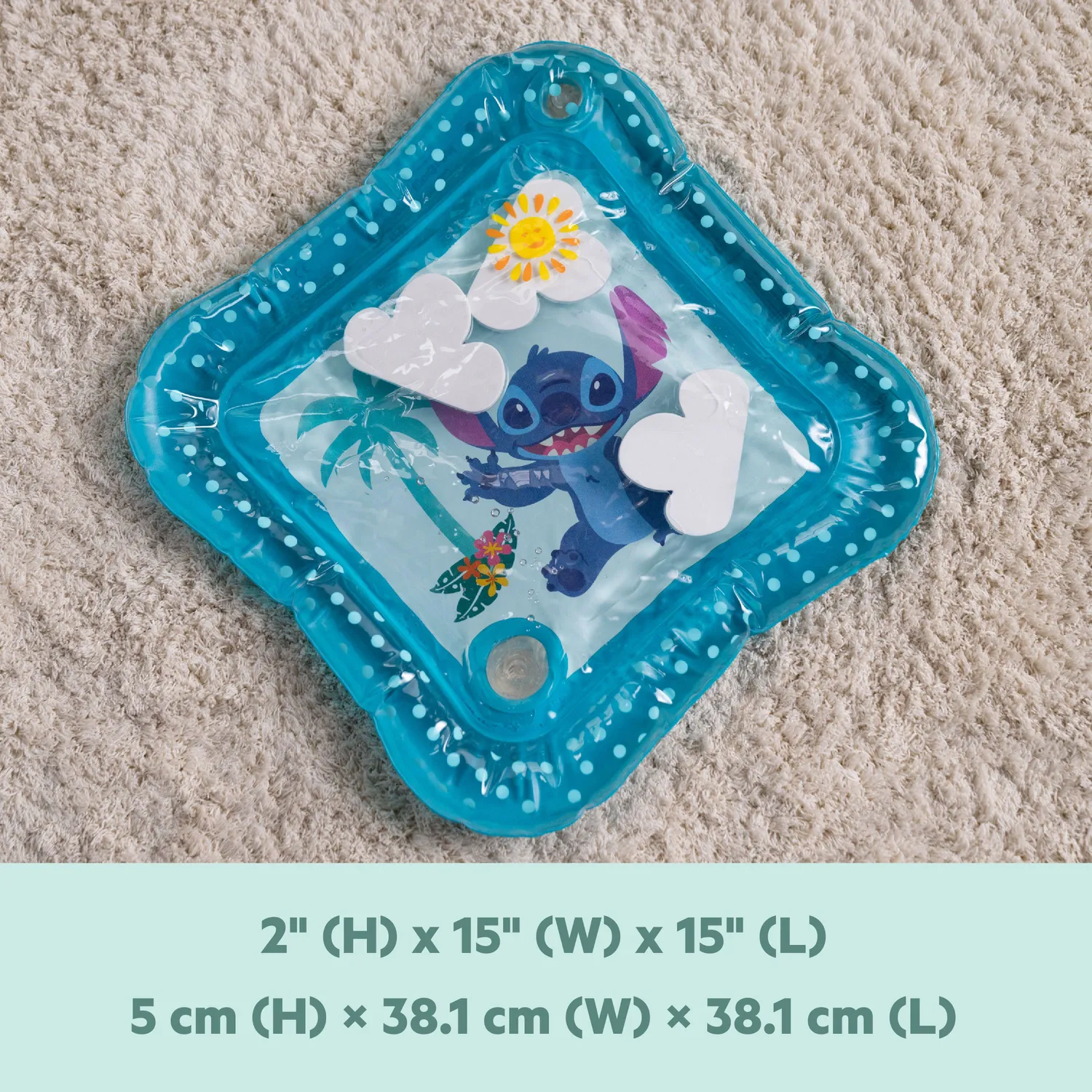Disney Baby Stitch Making Waves Wassermatte Wolken