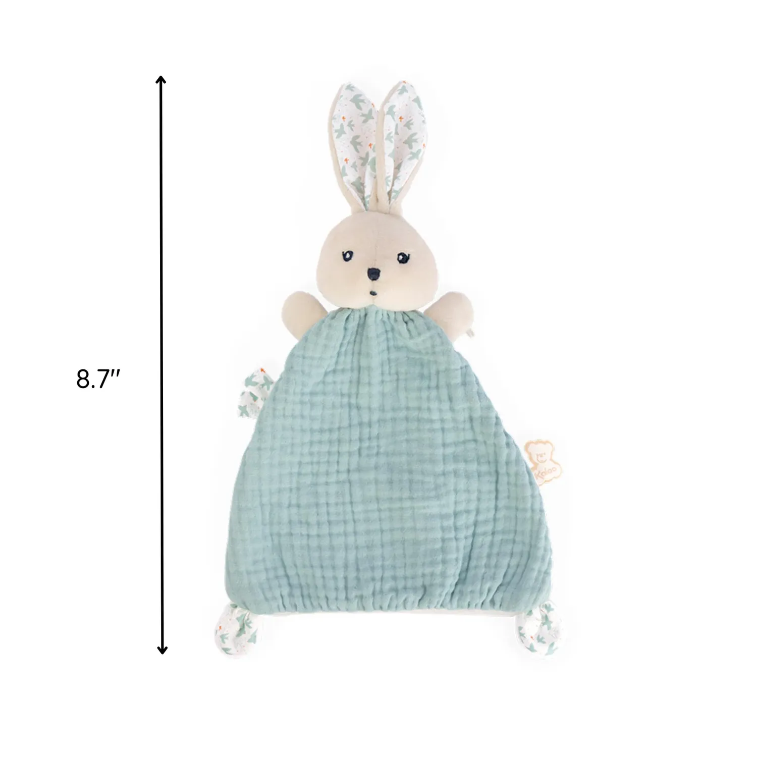 Kaloo K'Doux Doudou Hase Kuscheltier himmelblau 20 cm