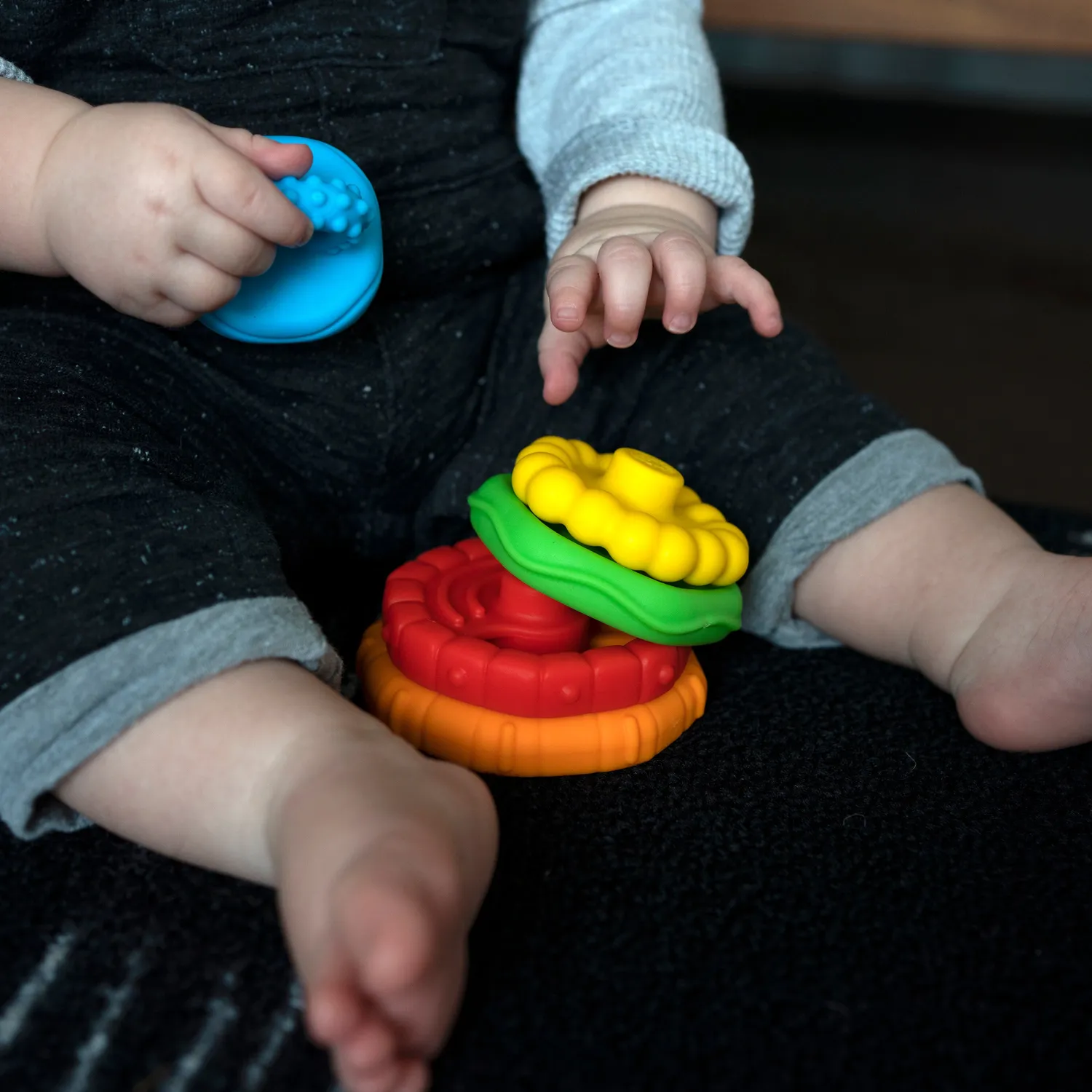 Baby Einstein Stack & Teethe Beißring-Set 5-teilig