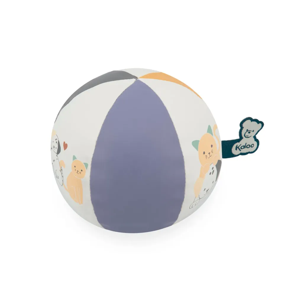 Kaloo Stimuli Babyball Kätzchen und Welpe 10 cm ab 6 Monaten