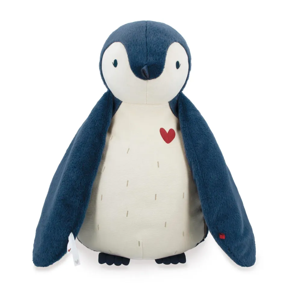 Kaloo Complices Pinguin Kuscheltier 50 cm mit Tuch blau