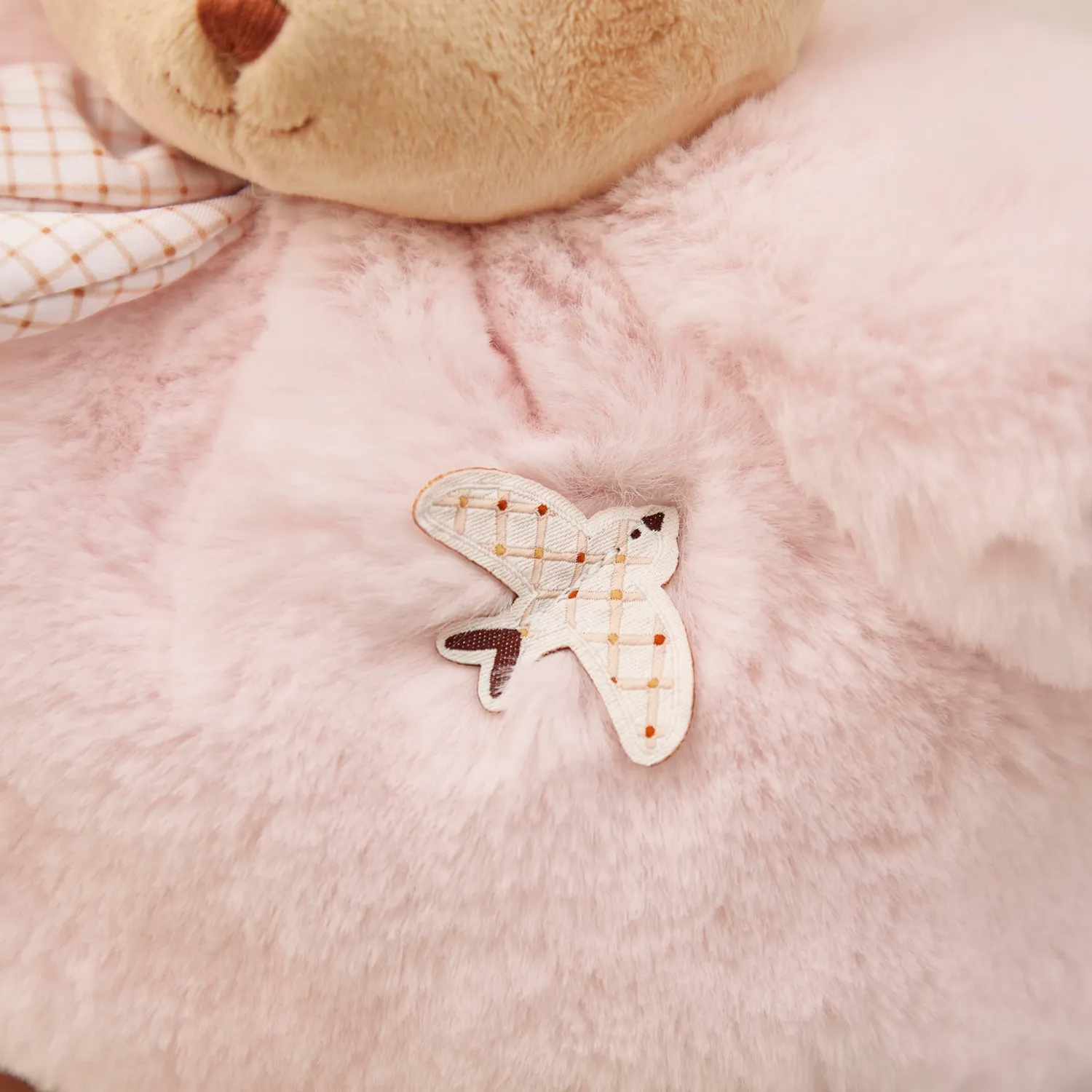 Kaloo K214018 Schmusetuch Hase Rosa 25 cm