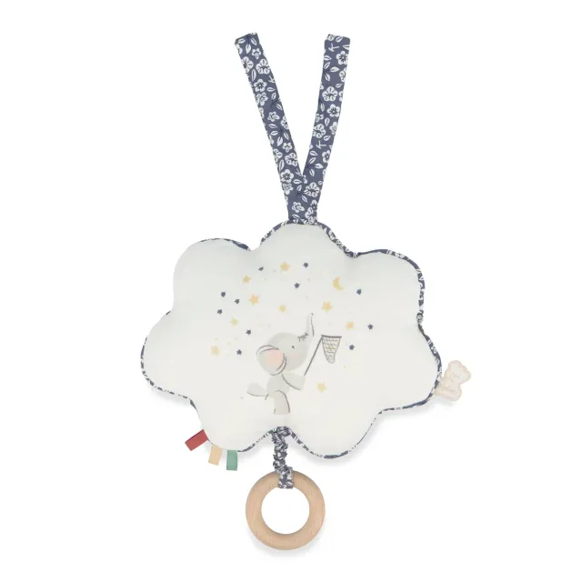 Kaloo Petites Chansons Spieluhr Kissen Stern Blau 20x15 cm