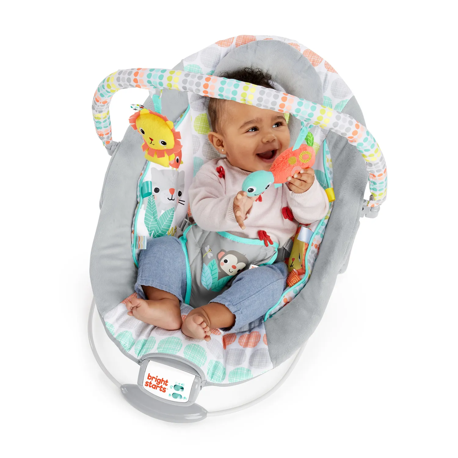 Bright Starts Whimsical Wild Babywippe Vibration