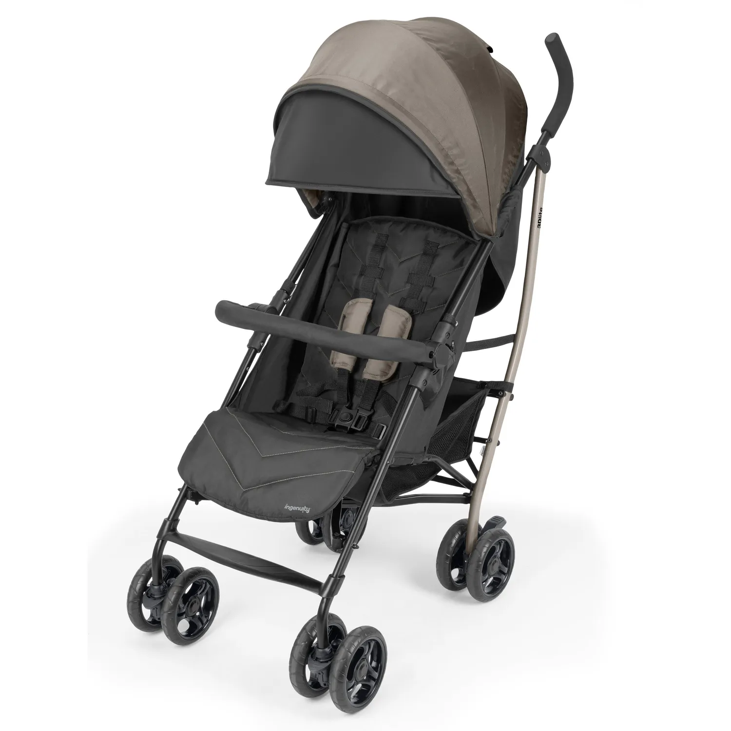 Ingenuity 3Dlite Jewel Buggy Khaki leicht mit Liegeposition