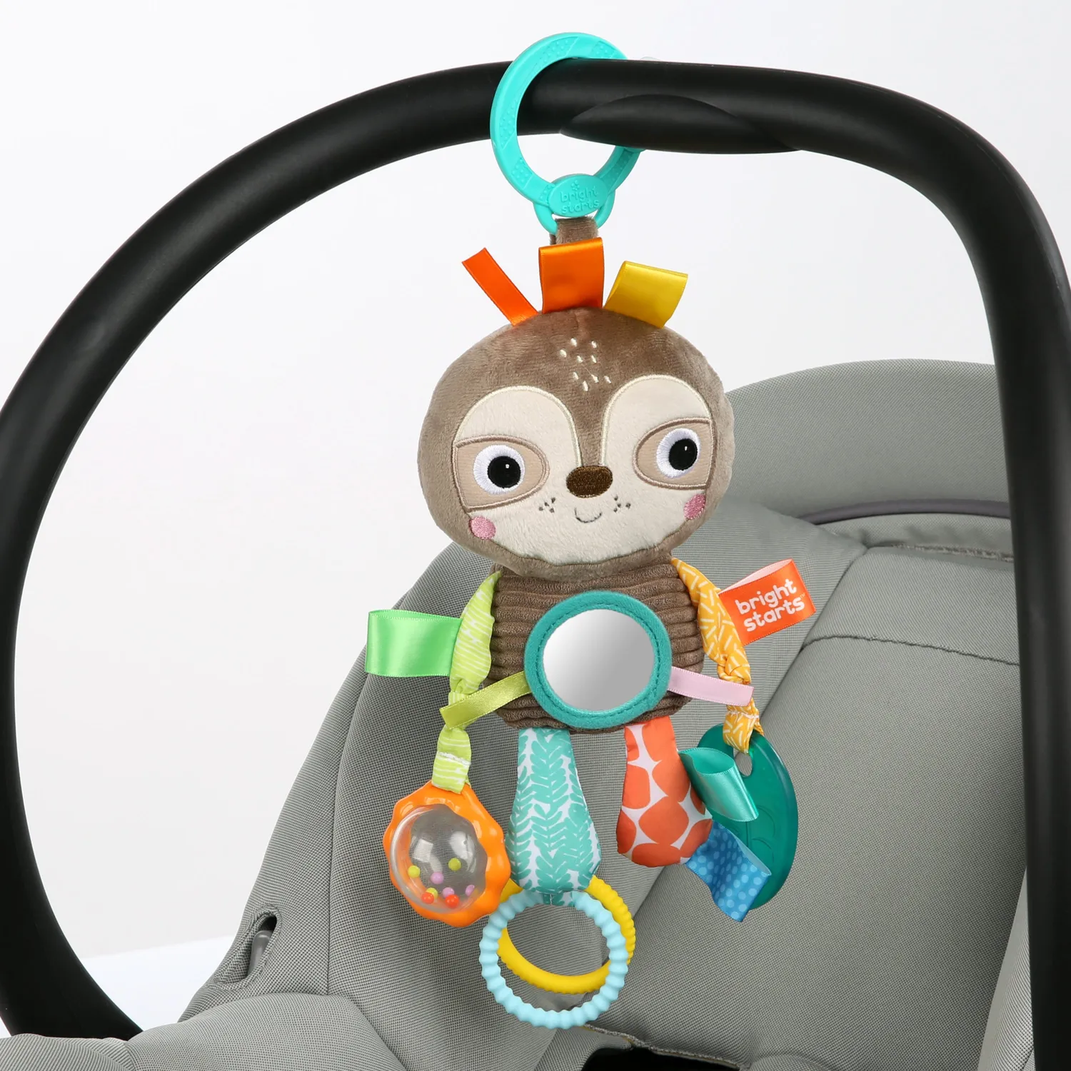 Bright Starts Playful Pals Anhänger Faultier Kinderwagen