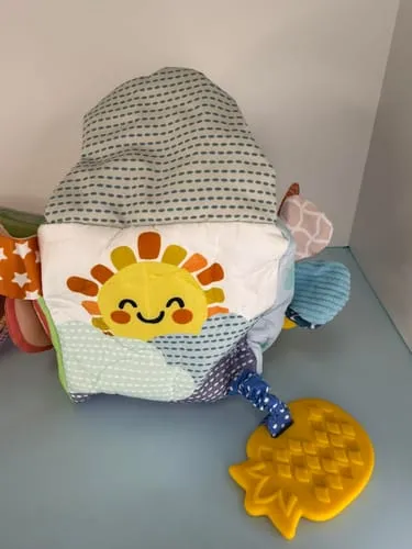 TUMAMA Montessori Tücherbox Babyspielzeug mit Spiegel waschbar