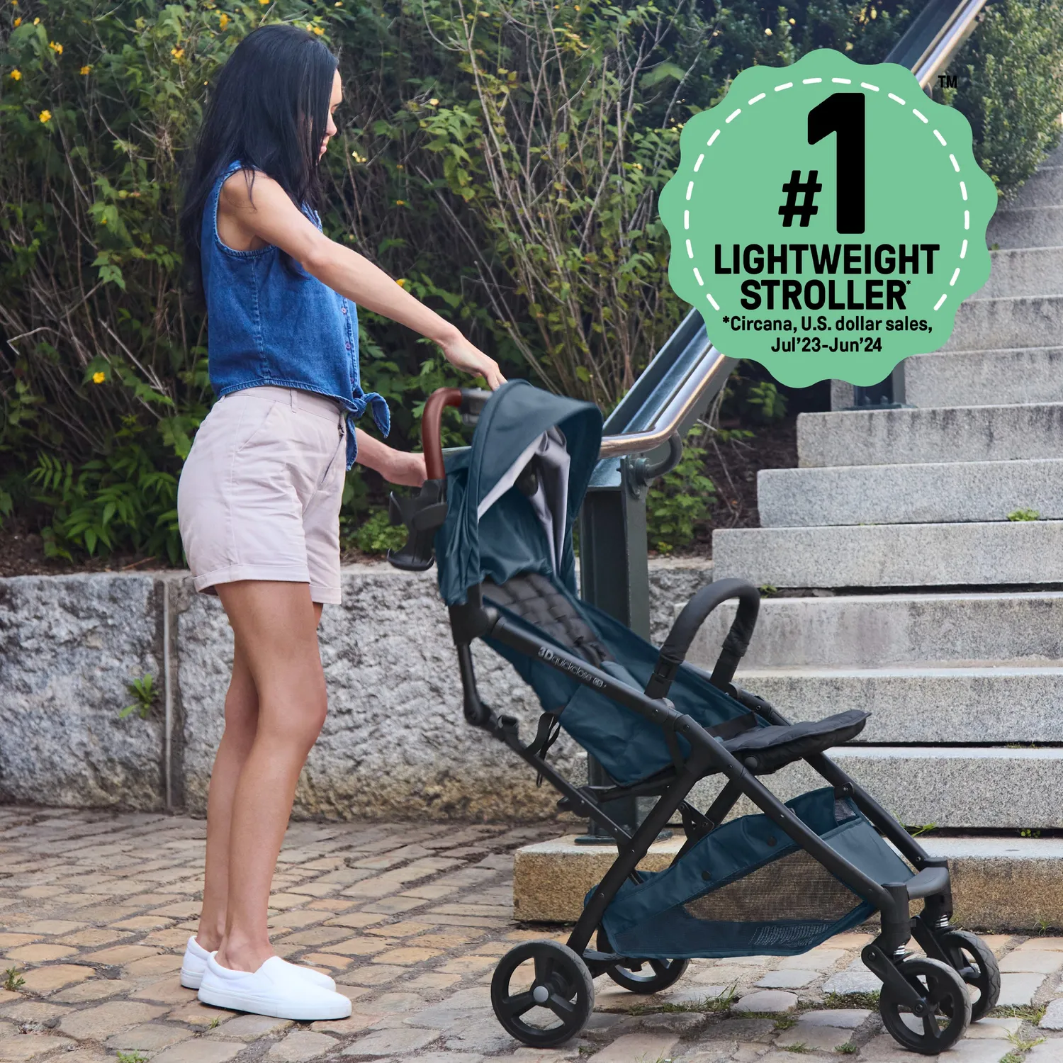 Ingenuity 3Dquickclose CS+ Buggy Navy faltbar 17 lbs Einhand-Faltung