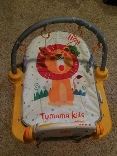 TUMAMA Baby Play Gym TM243 Spieldecke Tiger Klavier