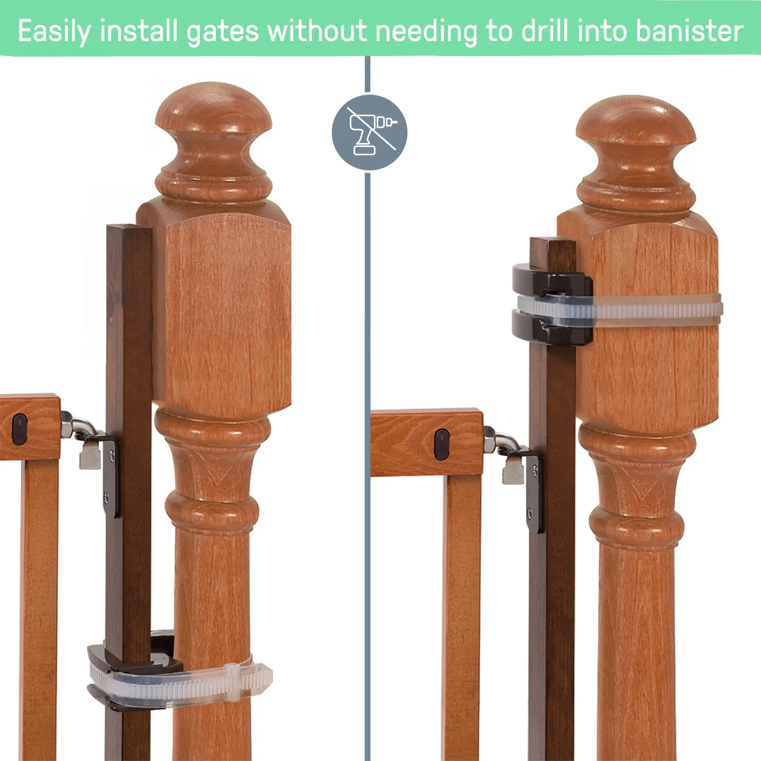 Ingenuity Stairway Banister to Banister Montageset für Treppengitter