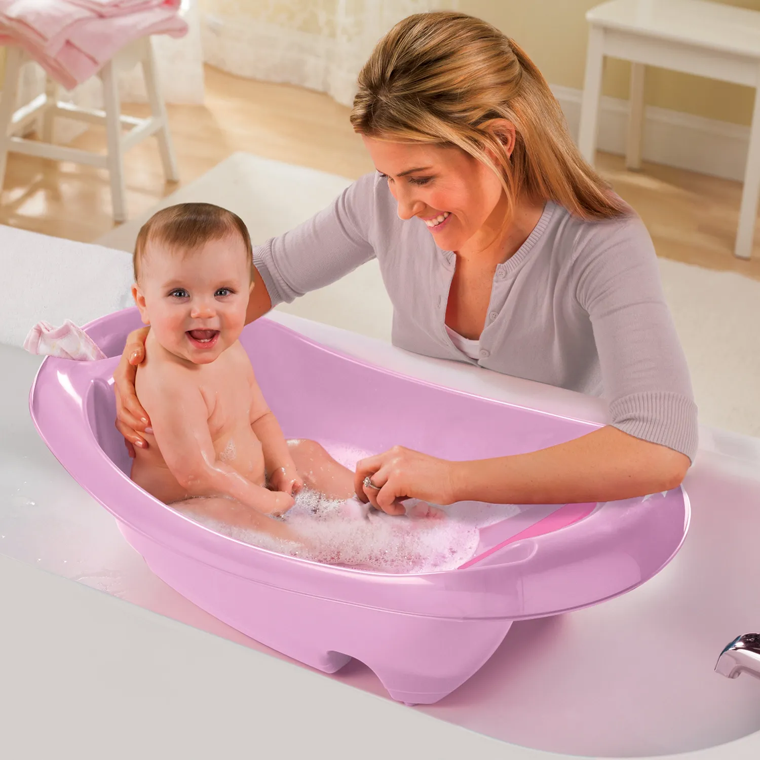 Summer Splish n Splash Babybadewanne Pink 0-24 Monate