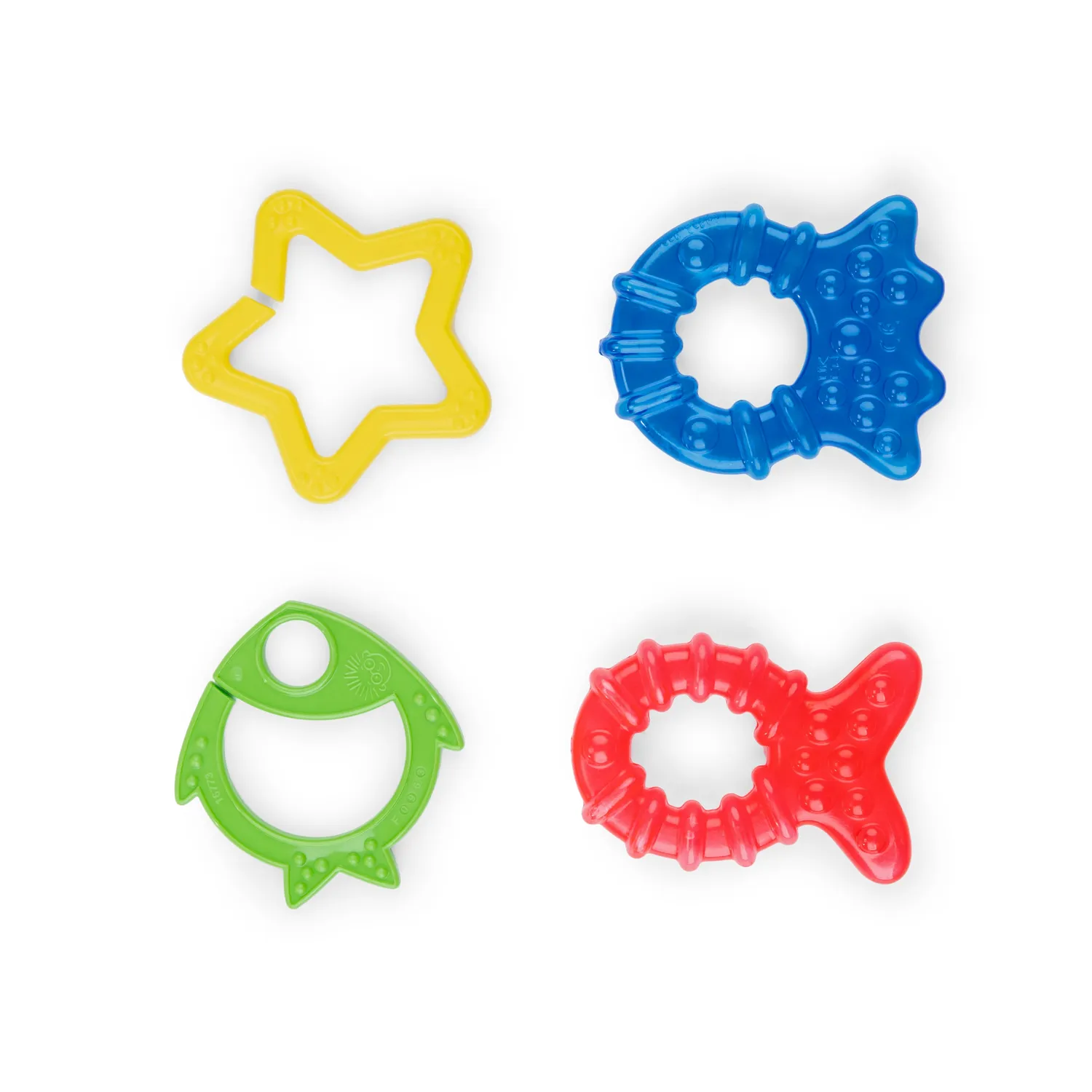 Baby Einstein Ocean Explorers Beissring Set 4-teilig kühlbar