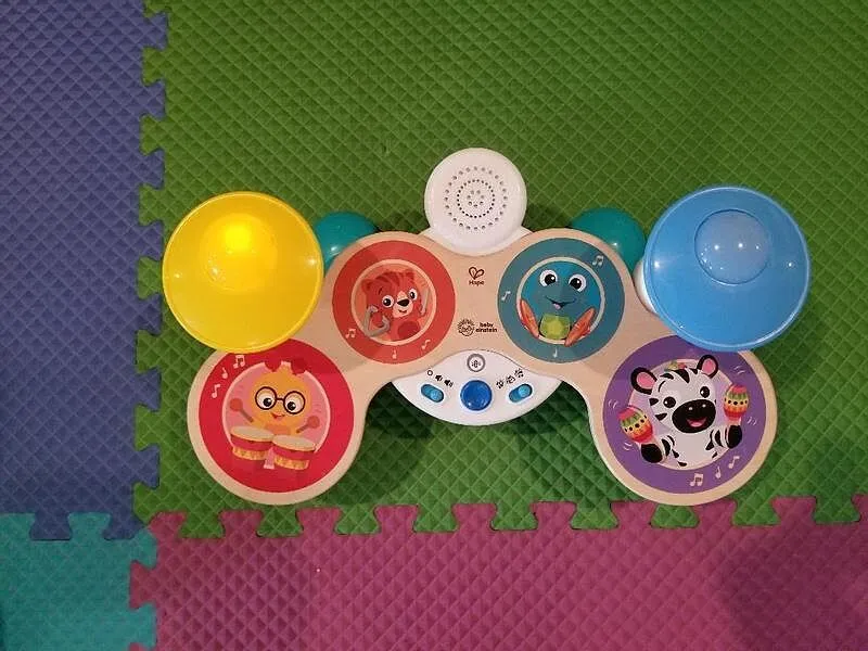 Baby Einstein Together in Tune Magic Touch Drums Holztrommel