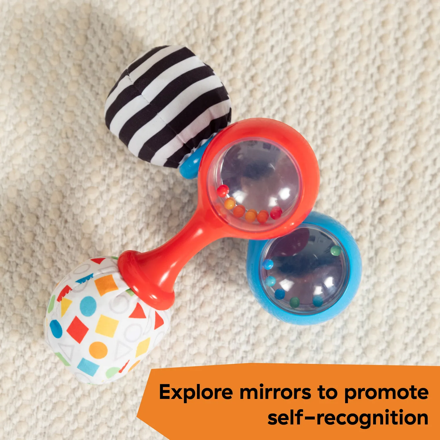 Baby Einstein Shake & Groove Maracas Rasseln 2er-Set ab 3 Monaten