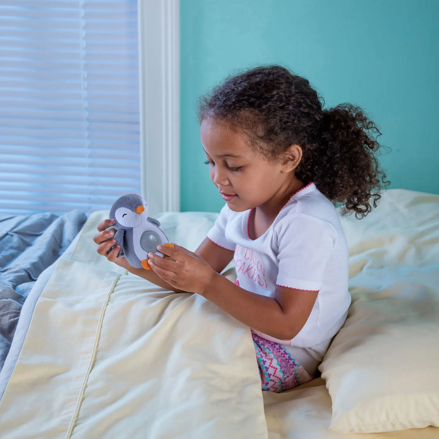 SwaddleMe Slumber Buddies Mini Penguin Einschlafhilfe Pinguin mit Licht