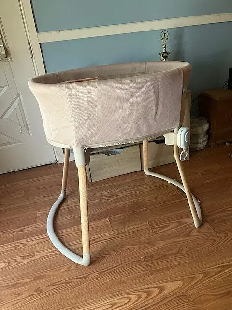 SwaddleMe by Ingenuity Right Height Beistellbett Sand