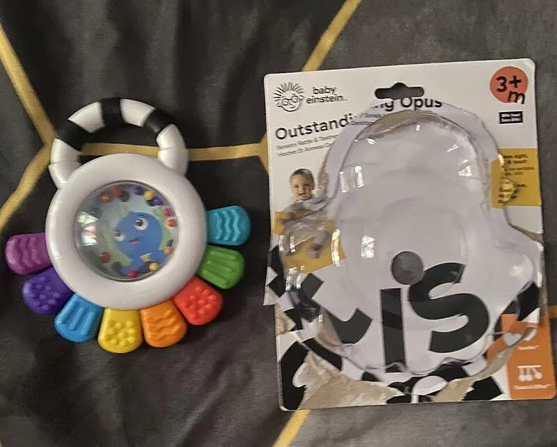 Baby Einstein Outstanding Opus Beissring Rassel Oktopus