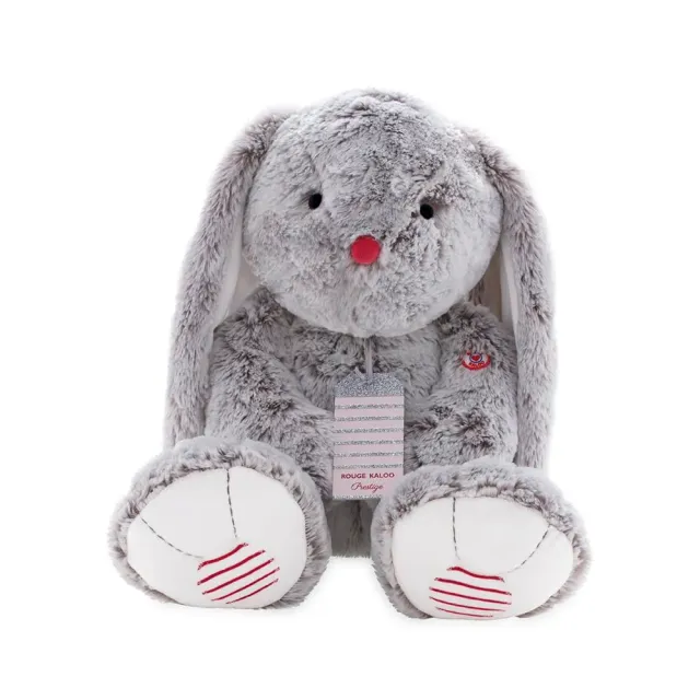 Kaloo Rouge Léo Hase Kuscheltier grau 55 cm seidenweich