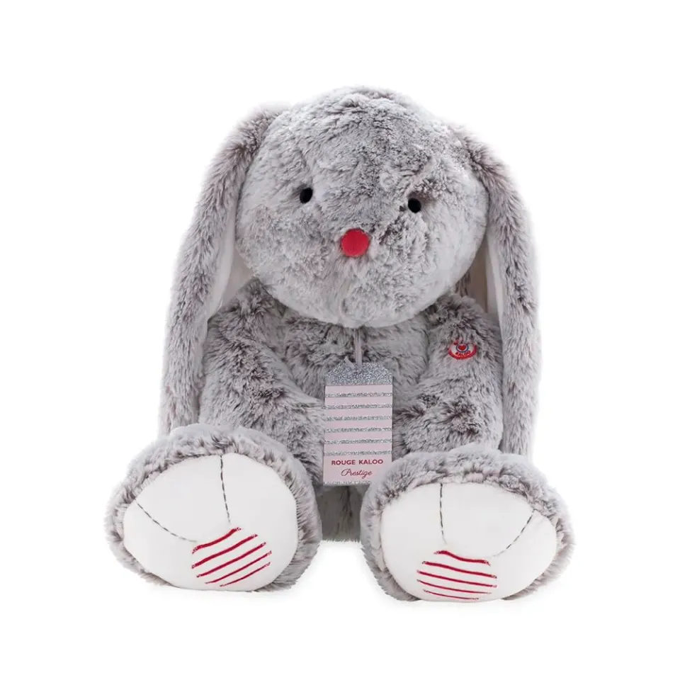 Kaloo Rouge Léo Hase Kuscheltier grau 55 cm seidenweich