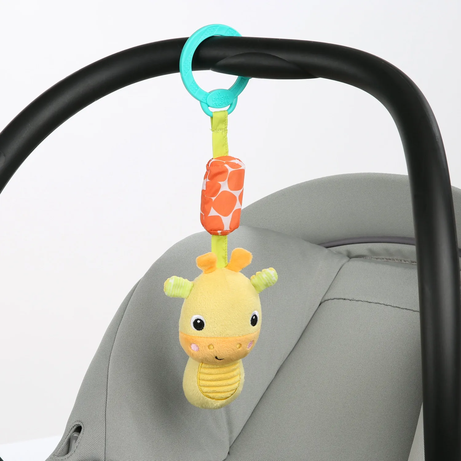 Bright Starts Chime Along Friends Giraffe Anhängespielzeug gelb