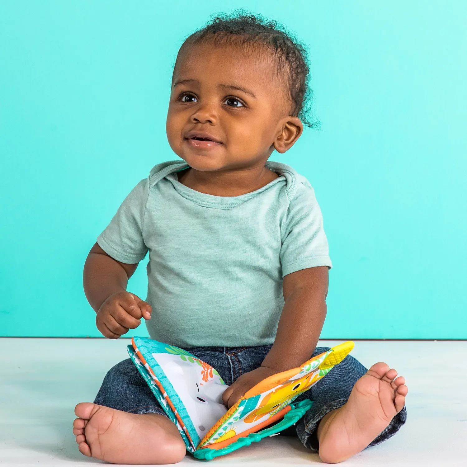 Bright Starts Teethe & Read Stoffbuch mit Beissecken