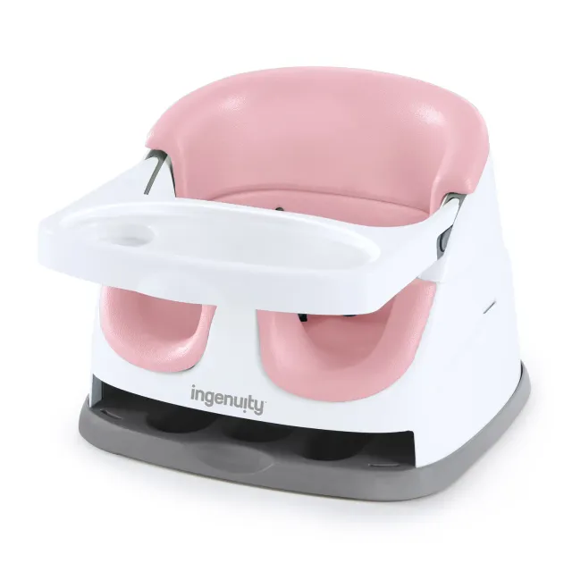 Ingenuity Baby Base 2-in-1 Sitzerhöhung Peony mit Tablett