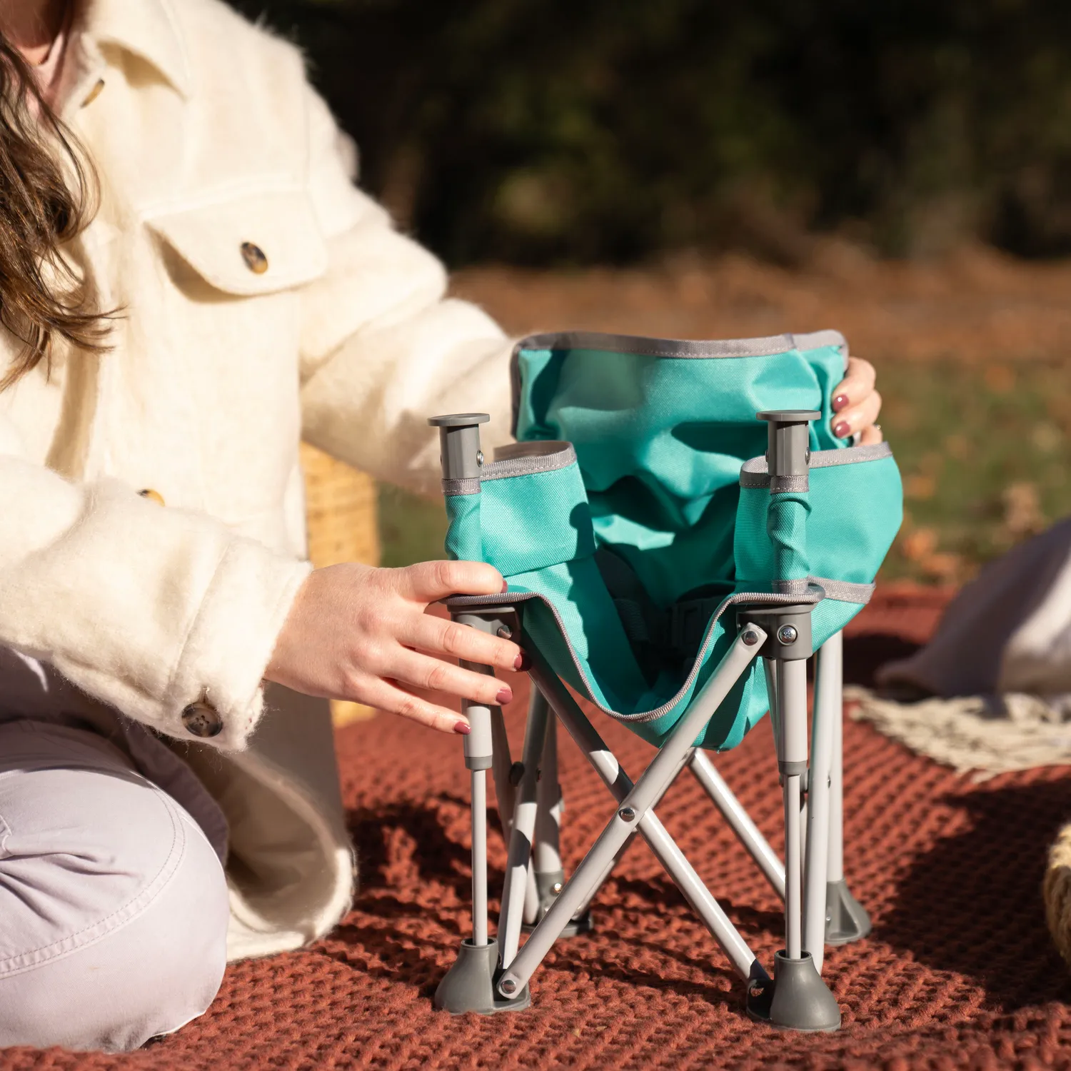 Summer Pop N Sit Booster petrol Sitzerhöhung Tablett