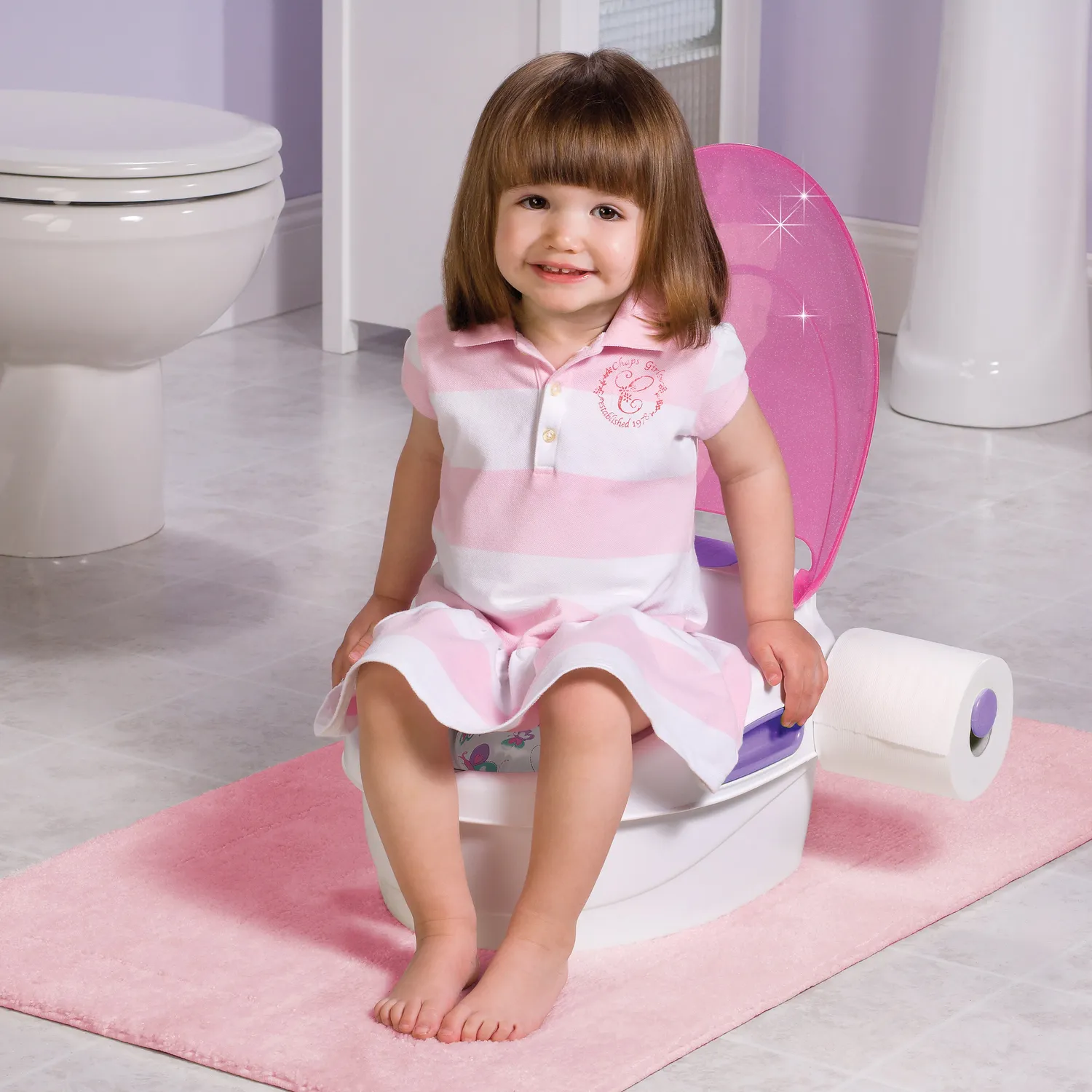 Summer Step by Step Töpfchen 3-in-1 mit Tritthocker 18-48 Monate