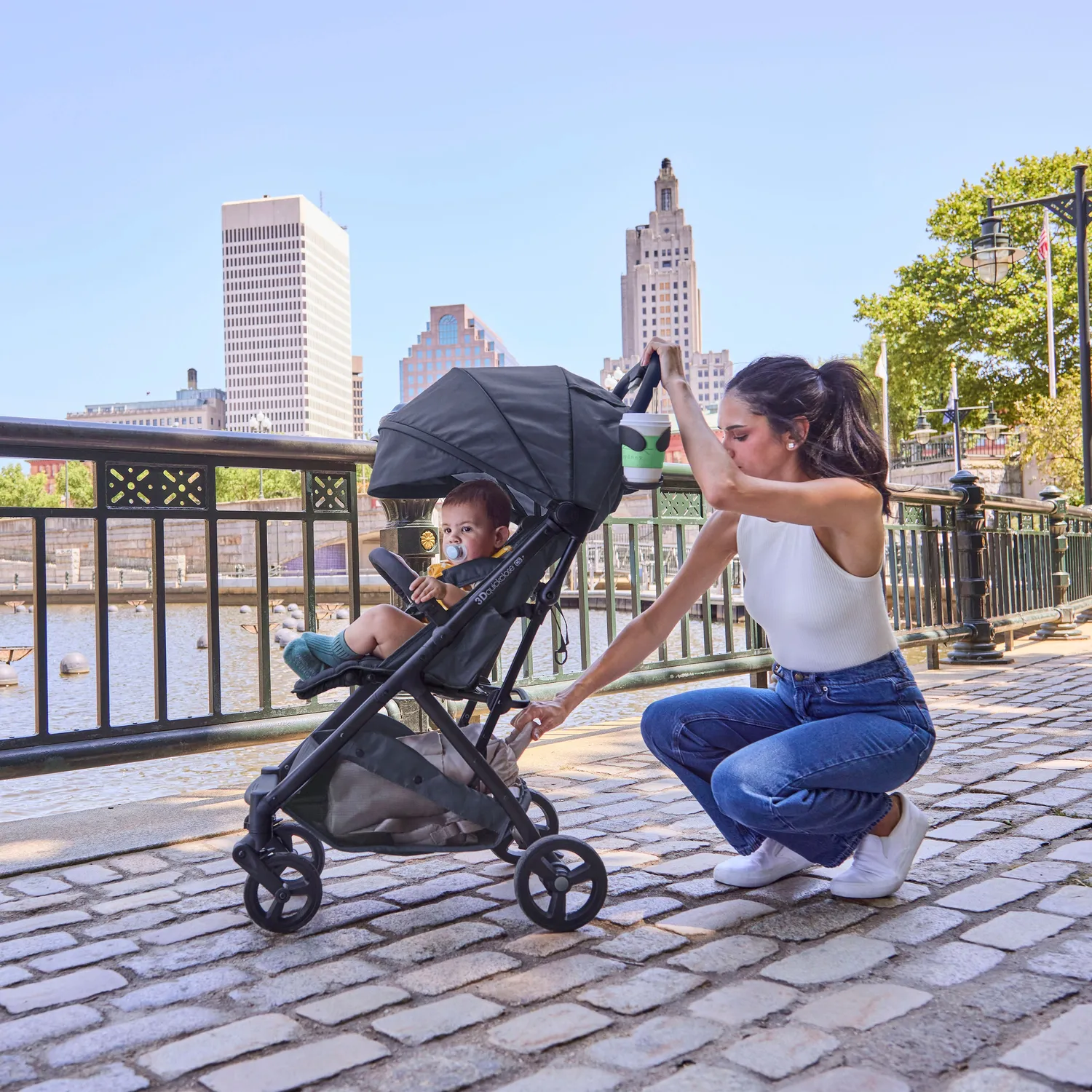 Ingenuity 3Dquickclose CS+ Compact Fold Buggy Schwarz Einhand-Faltung