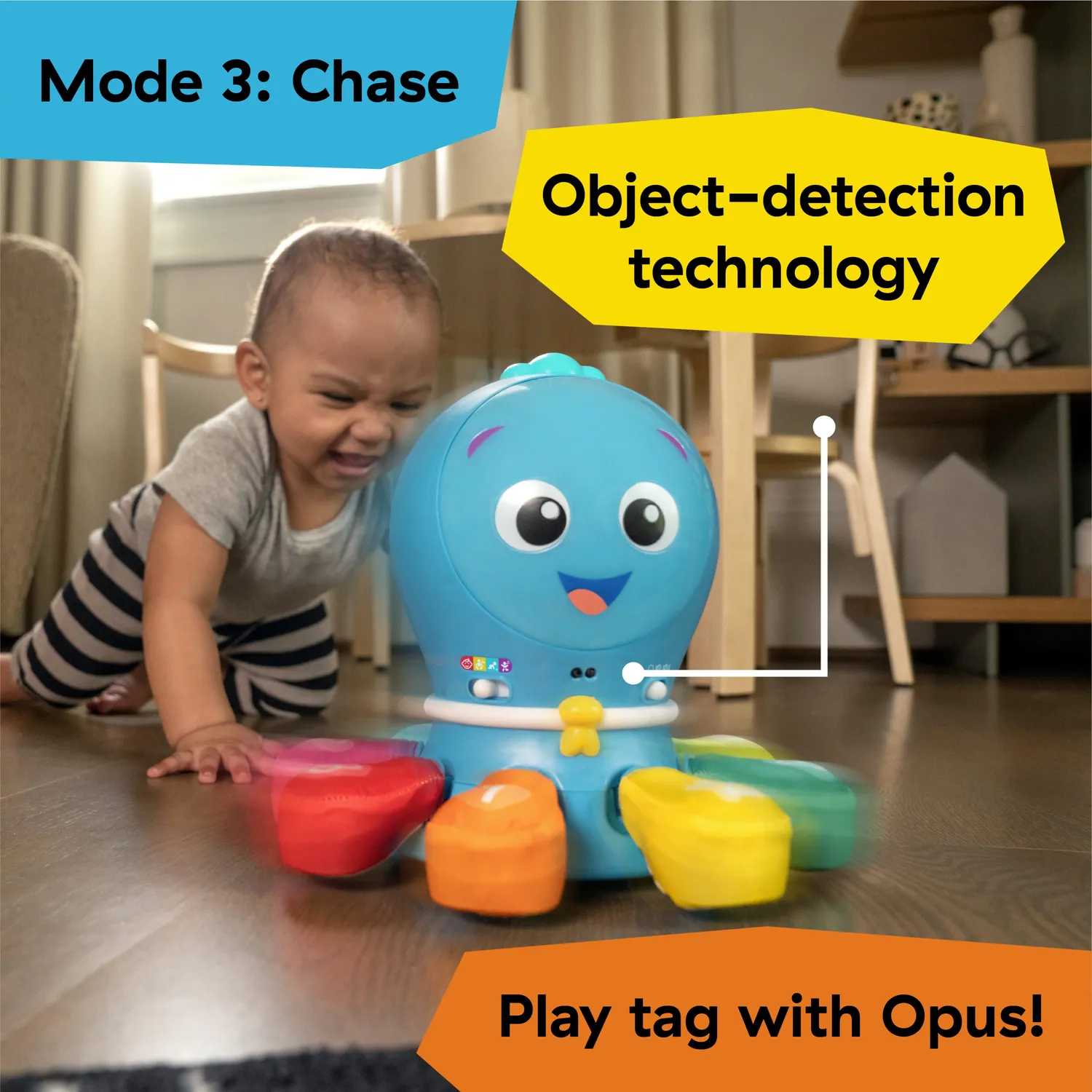 Baby Einstein Ocean Explorers Go Opus Go 4-in-1 Krabbelspielzeug