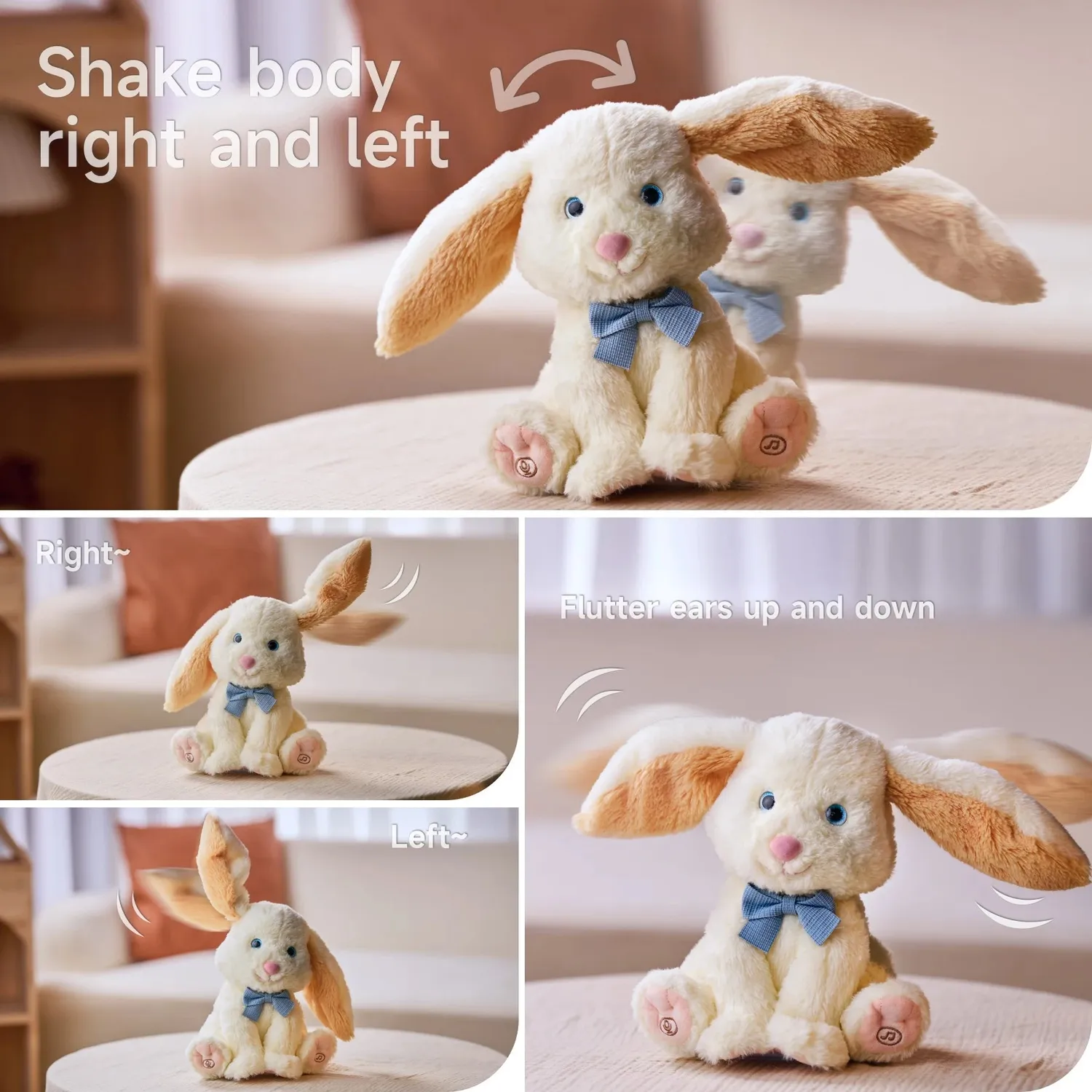 TUMAMA Hase interaktiv singt spricht Plüsch