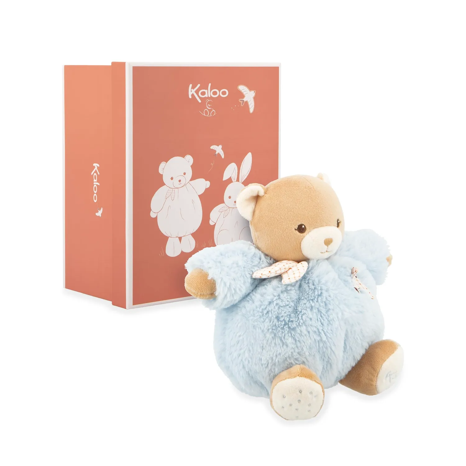 Kaloo K214018 Schmusetuch Hase Rosa 25 cm