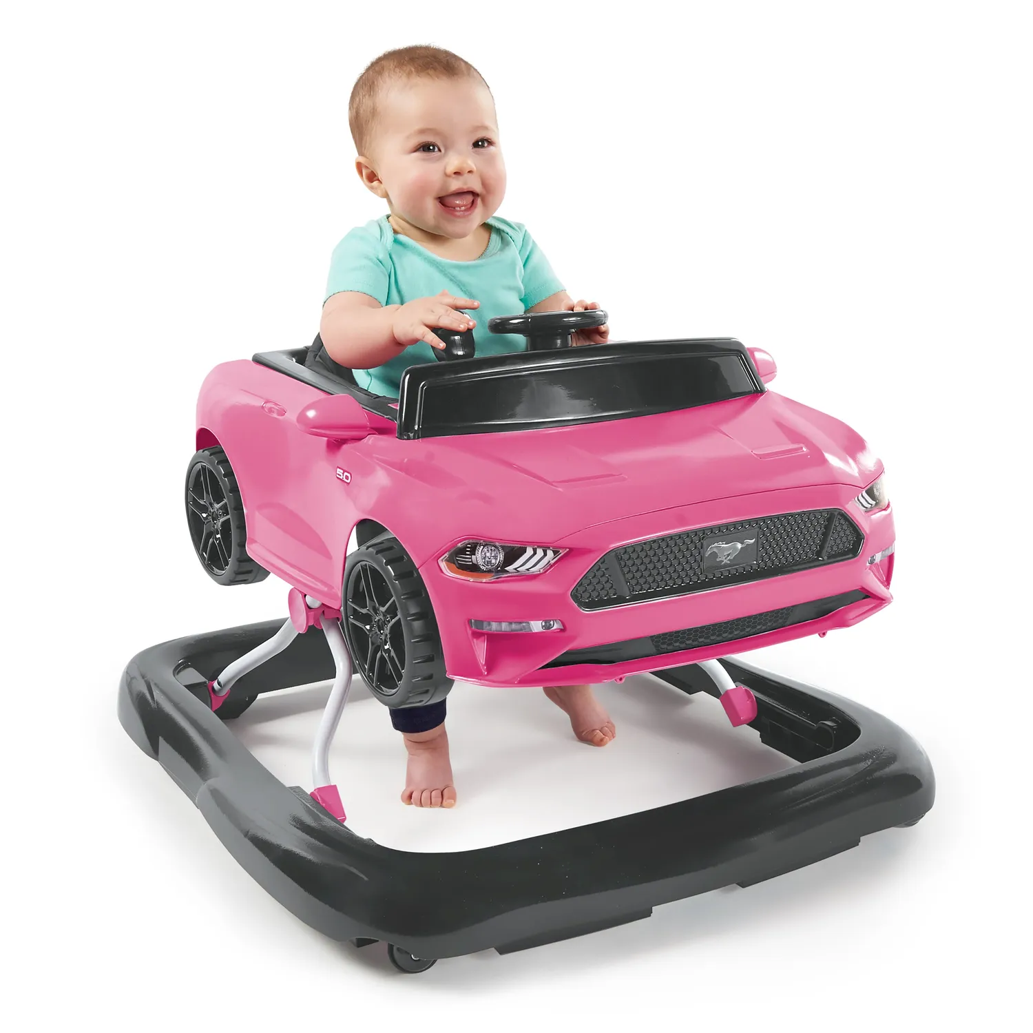 Bright Starts Ford Mustang 4-in-1 Lauflerner rosa Sound