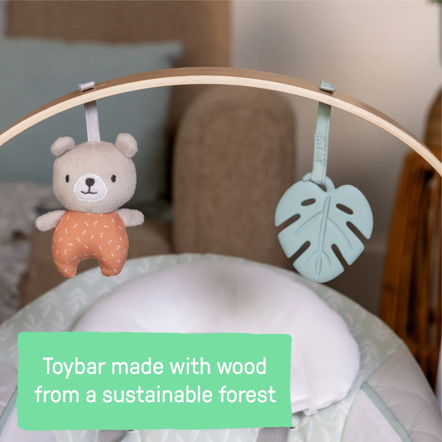 Ingenuity Cozy Spot Swing Babyschaukel mit USB