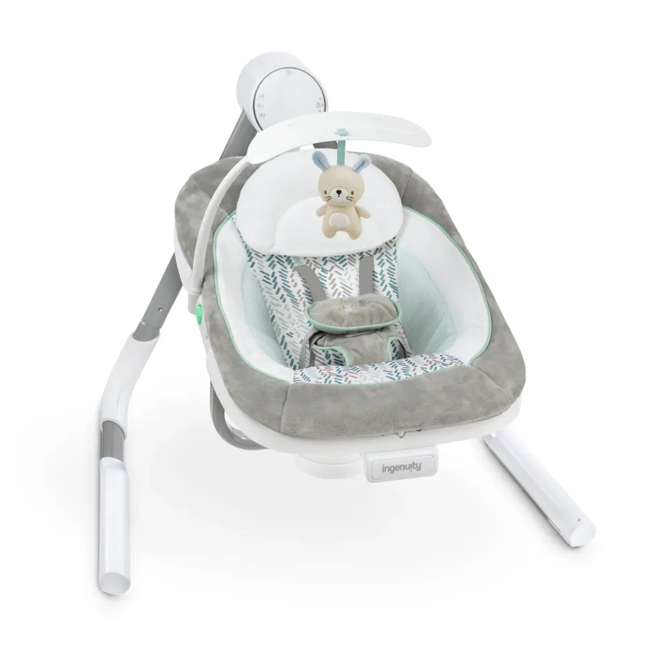 Ingenuity AnyWay Sway Babyschaukel Spruce tragbar