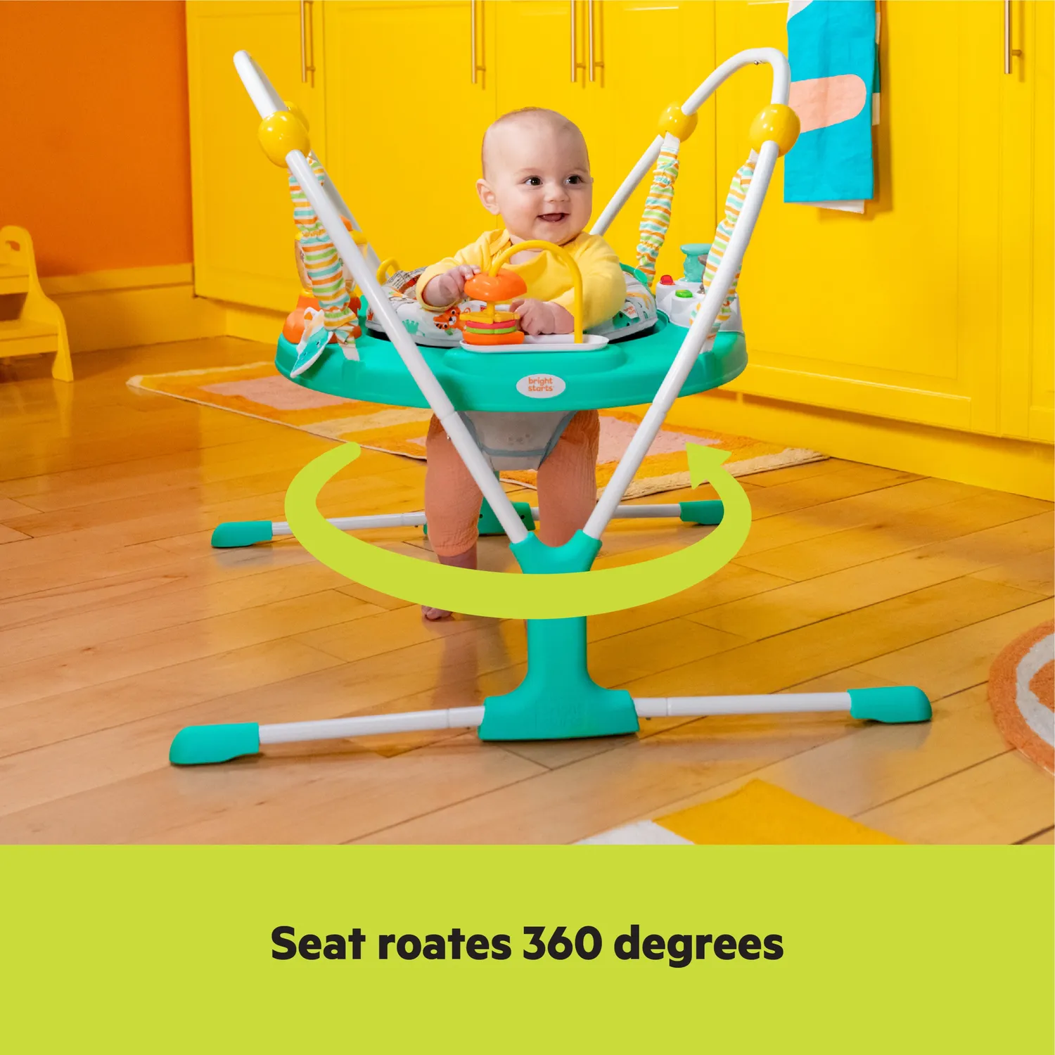 Bright Starts Cooking Up Fun Hüpfer Küche 360° mit Musik