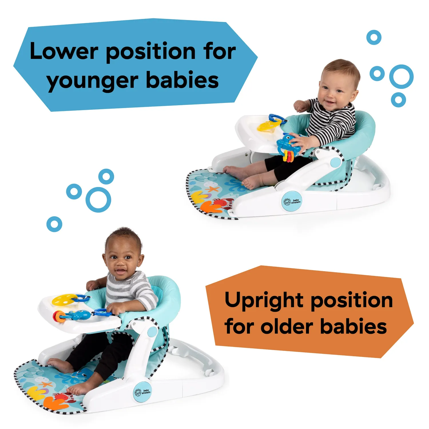 Baby Einstein Sea of Support Bodensitz 2-in-1 4-12 Monate