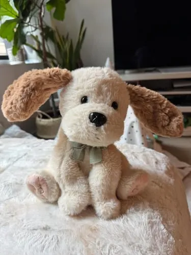 TUMAMA Plüschhund singt und spricht mit Aufnahme