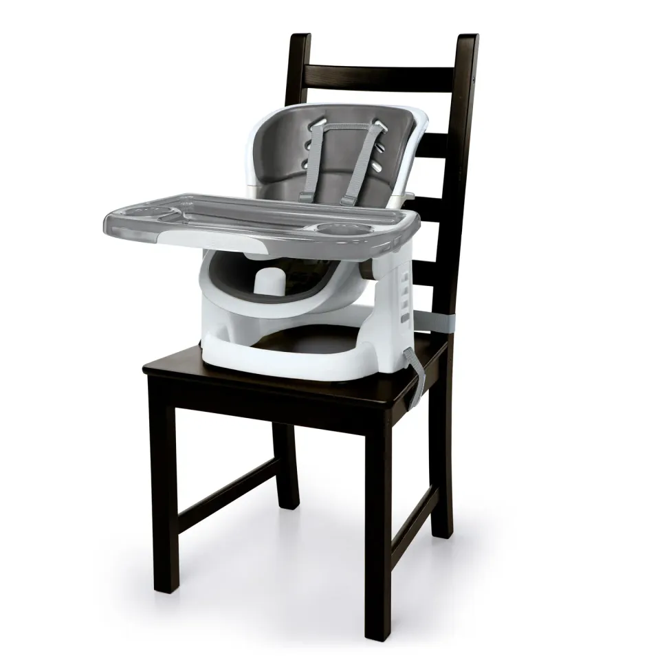 Ingenuity SmartClean ChairMate Hochstuhl Booster Slate 2-in-1