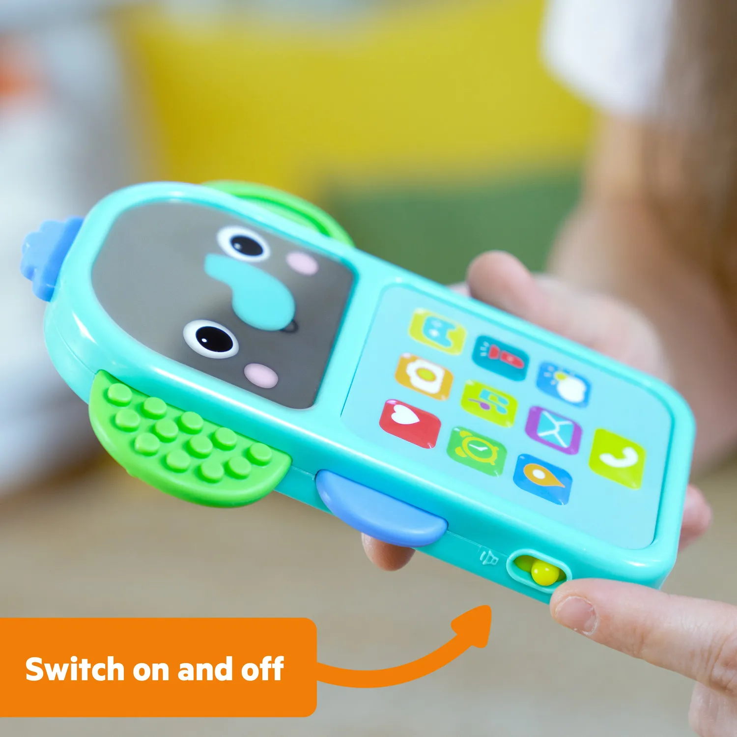 Bright Starts Elephone Spielhandy Musik Licht Spiegel ab 6 Monate