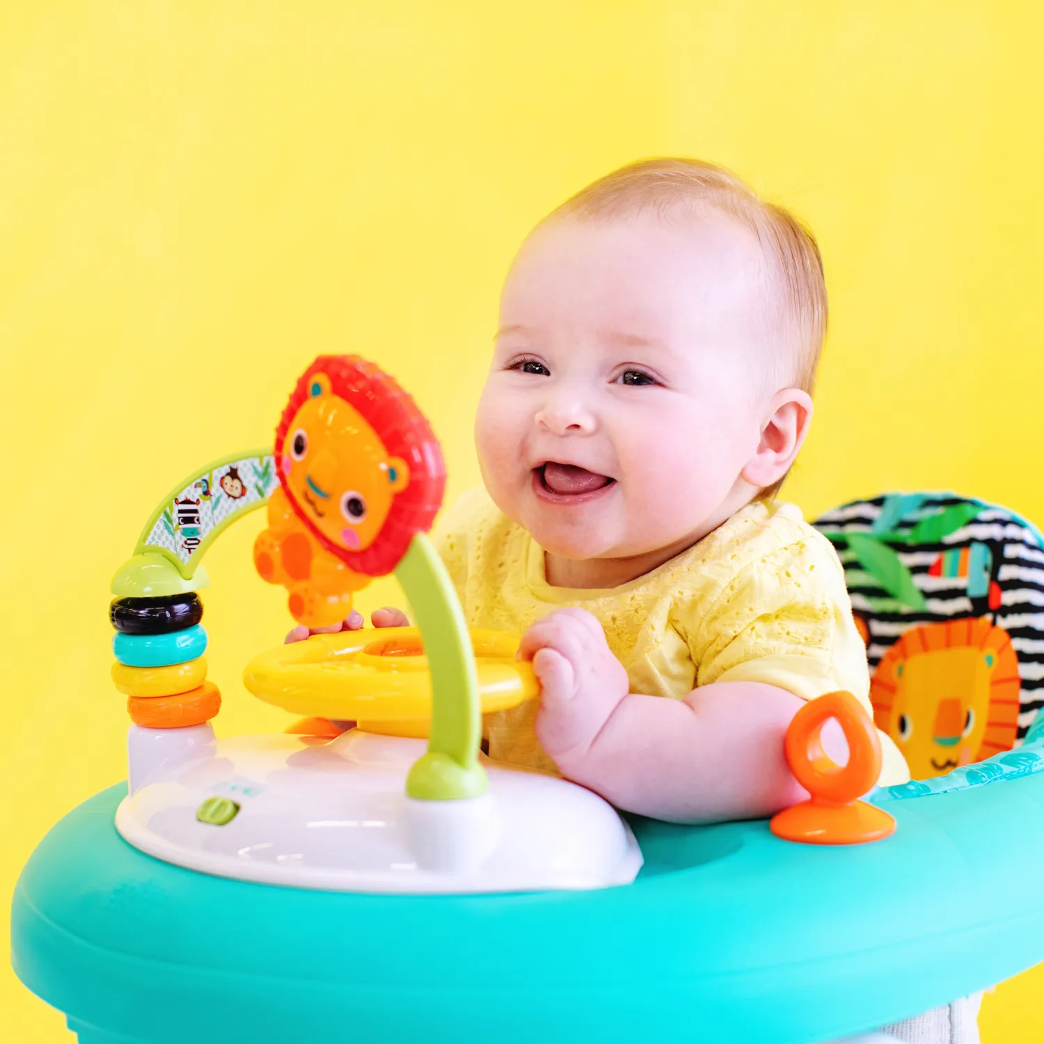 Bright Starts Zig Zag Zebra Lauflernwagen klappbar