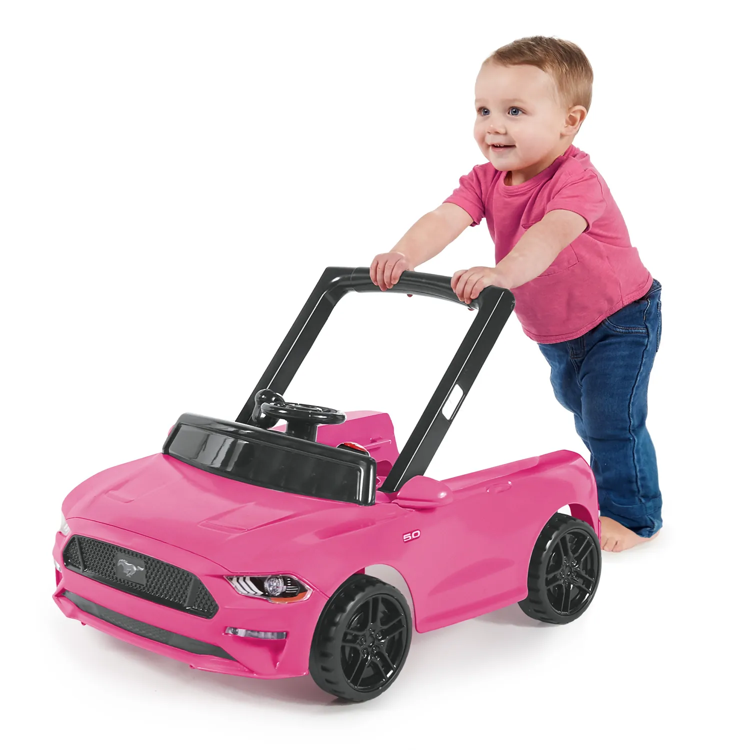Bright Starts Ford Mustang 4-in-1 Lauflerner rosa Sound