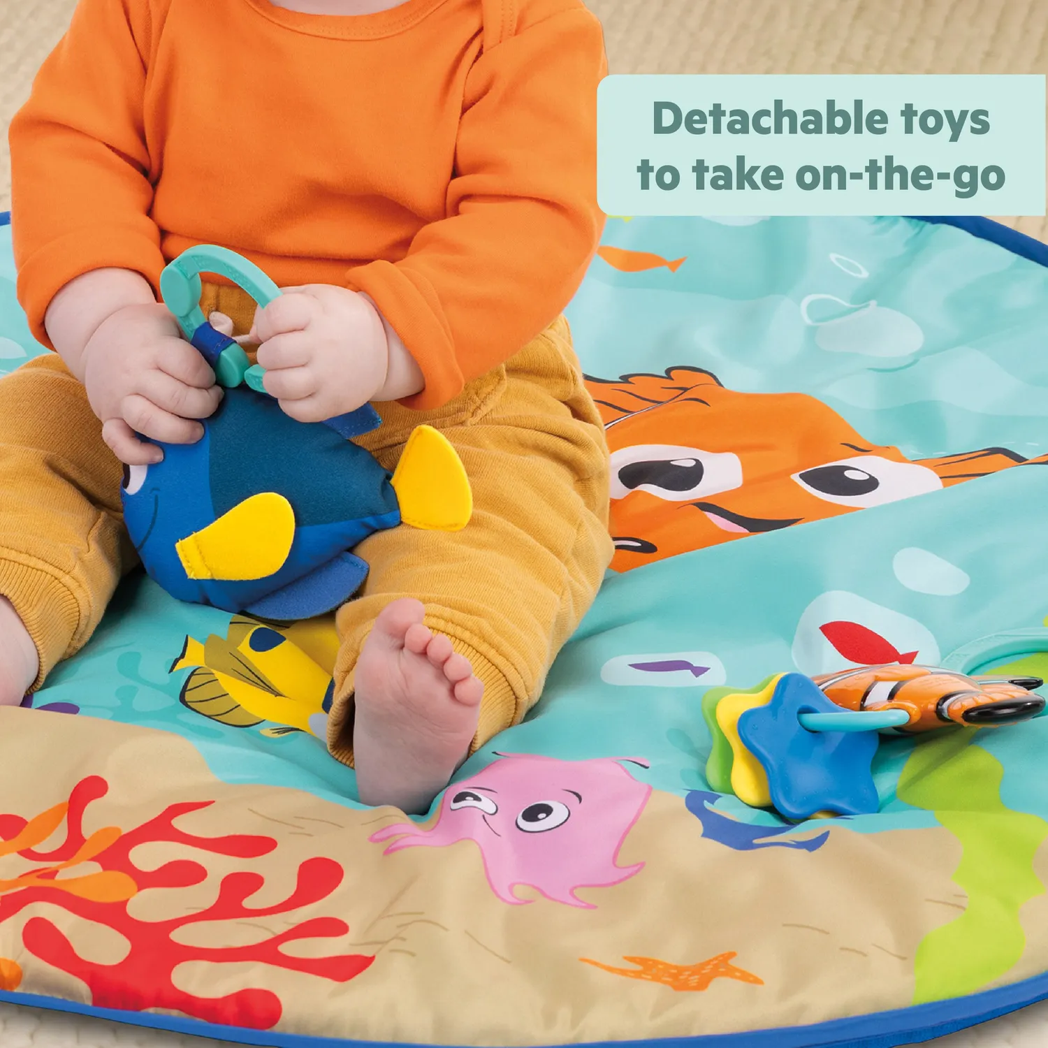 Disney Baby Finding Nemo Mr. Ray Spielbogen mit Licht Musik