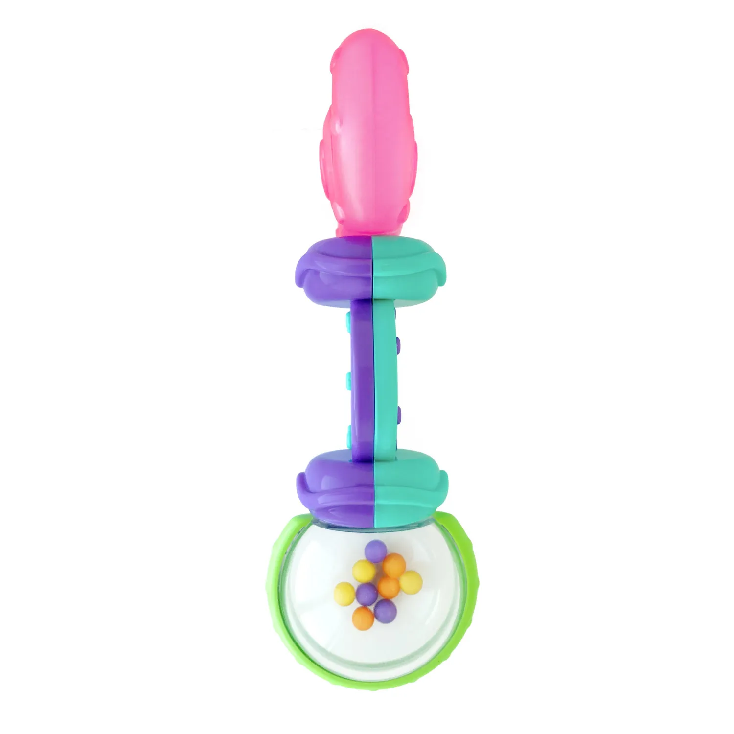 Bright Starts Rattle & Teethe Beißring Rassel wassergefüllt